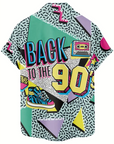 90er Retro Festivalhemd für Herren