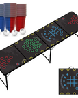 Beer Pong Tisch Set "Multigame" inkl. 50 Becher & 8 Bälle