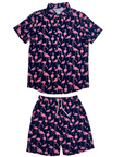 Festival Outfit 2-teilig Flamingo Fever