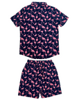 Festival Outfit 2-teilig Flamingo Fever