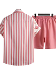 Festival Outfit Flamingo 2-teiliges Rosa
