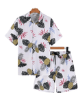 Herren Outfit Ananas 2- teilig