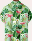 Flamingo Hemd Herren