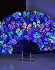 Großer Fächer 60cm Butterfly