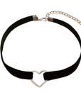 Choker Halsband mit Herz - FestivalStuff