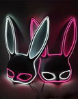 Hasen Maske LED