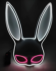 Hasen Maske LED