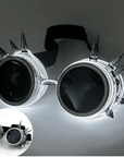 Leuchtende Steampunk-Brille