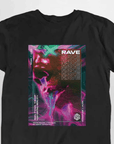 Melting Trip T-Shirt (schwarz, unisex) - FestivalStuff