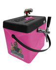 Mobile Zapfanlage 5L Pink – Festival Fass Zapfsystem
