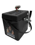 Mobile Zapfanlage 5L Schwarz – Festival Fass Zapfsystem