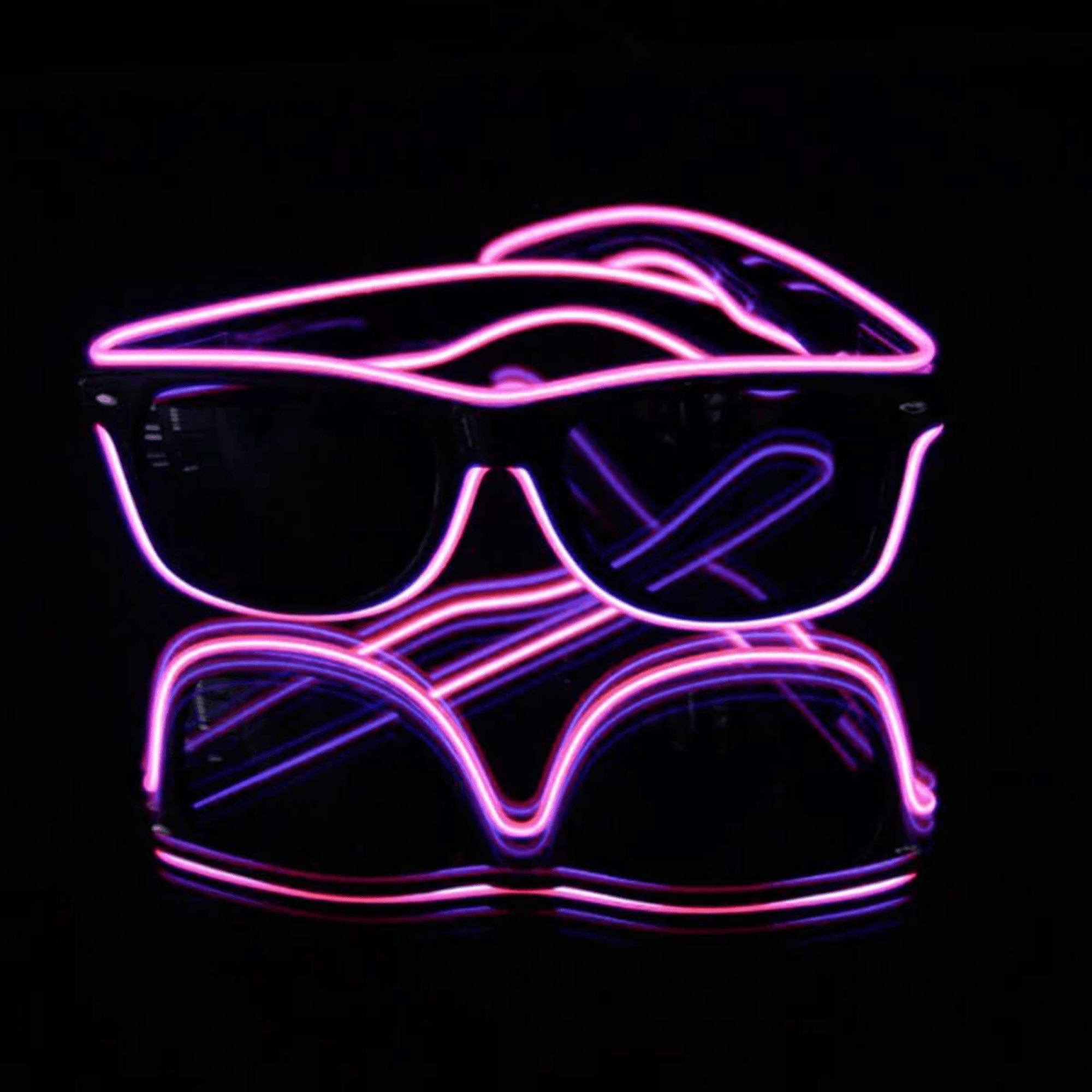 Neon-Brille "BEAM" - FestivalStuff