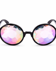 Psychedelische Brille Schwarz
