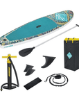 SALITOS Stand-Up-Paddle-Board Türkis SUP Komplettset - FestivalStuff