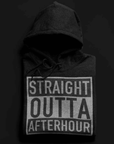 Straight Outta Afterhour Premium Hoodie (schwarz) - FestivalStuff