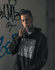 Straight Outta Afterhour Premium Hoodie (schwarz) - FestivalStuff