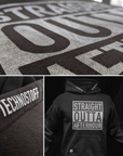 Straight Outta Afterhour Premium Hoodie (schwarz) - FestivalStuff