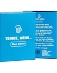 Trinkspiel "TRINKE, WENN... (Blaue Edition)" - FestivalStuff