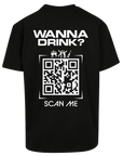 Oversize Shirt WANNA DRINK ? Your Design - FestivalStuff