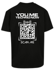 Oversize Shirt YOU ME TECHNO NOW ? Your Design - FestivalStuff