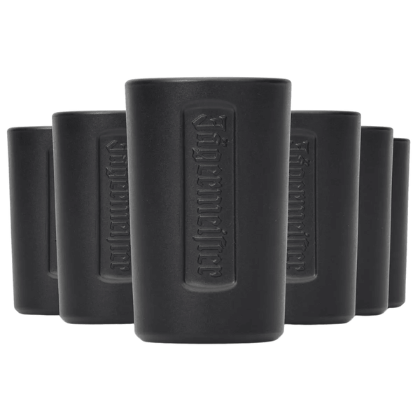 Jägermeister Shotgläser 6er Set – Schwarze Festival Stamper - FestivalStuff