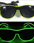 LED-Neonbrille Hellgrün