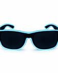 LED-Neonbrille Blau