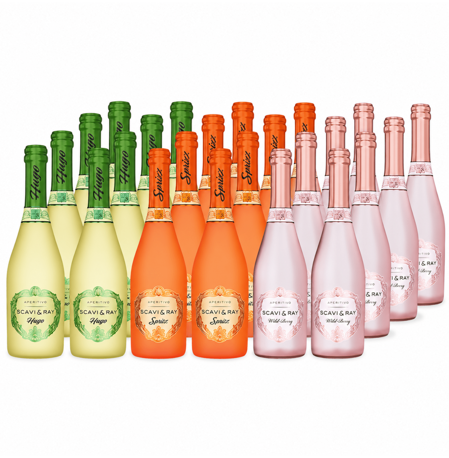 SCAVI & RAY Aperitivo Selection 24 x 0,2 L Piccolo – FestivalStuff