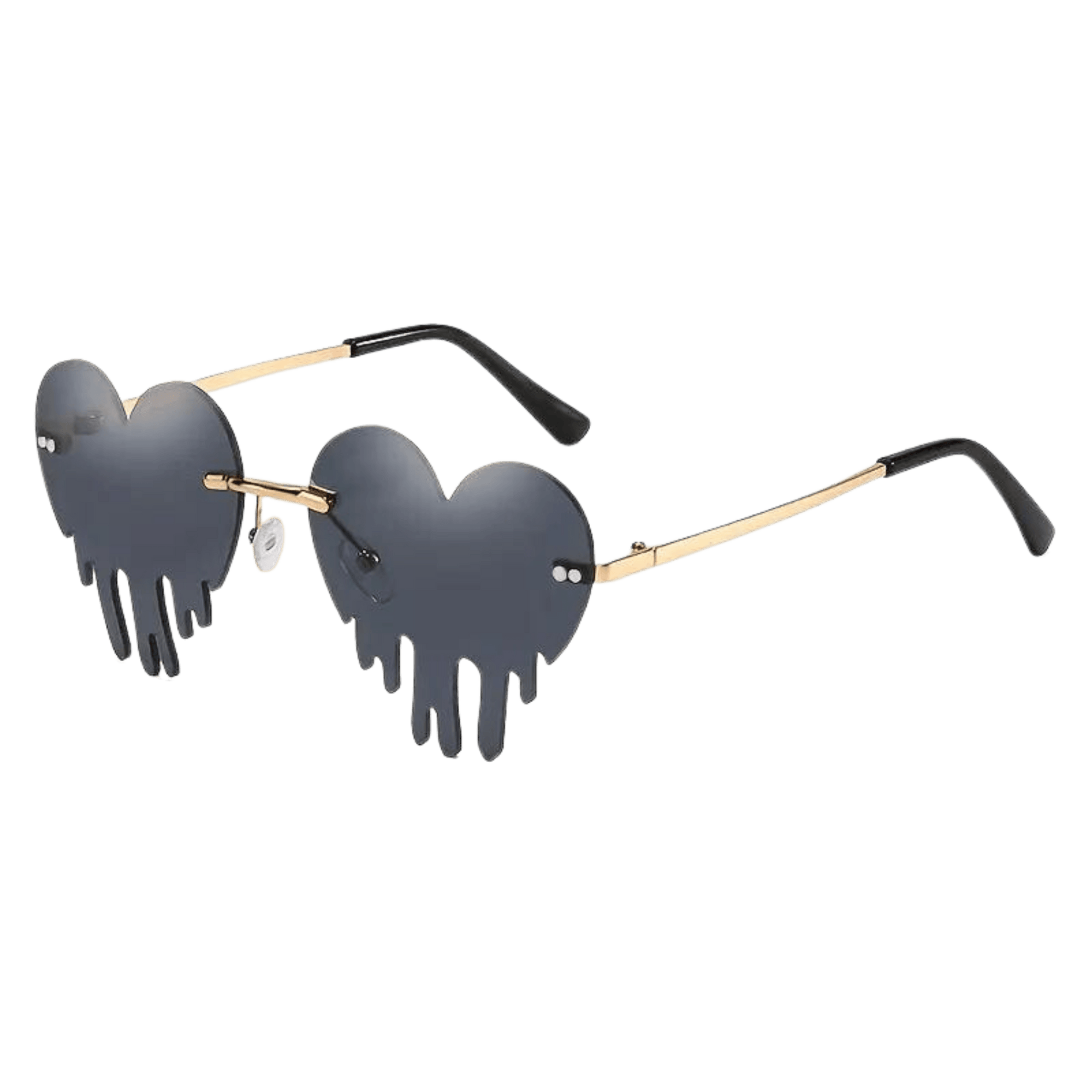 Sonnenbrille tropfenrandlose Herzchen - FestivalStuff
