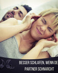 OHRSTÖPSEL "SEITENSCHLÄFER" SCHLAFGEHÖRSCHUTZ GEGEN SCHNARCHEN ZUM SCHLAFEN IN SEITENLAGE | 30DB SNR - BERLIN EAR GUARD® OHRSTÖPSEL SHOP