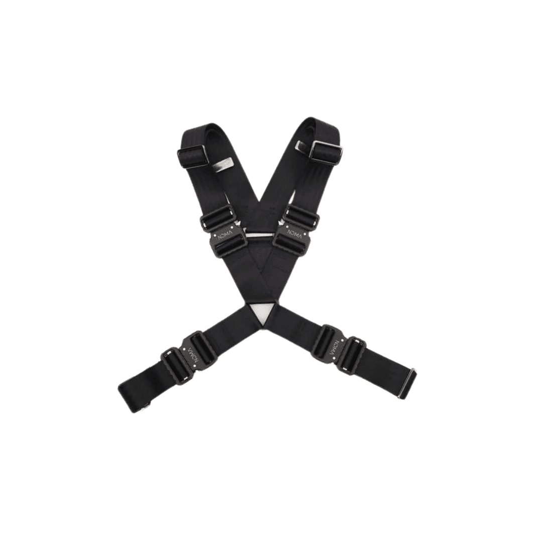 01 Harness Black - FestivalStuff