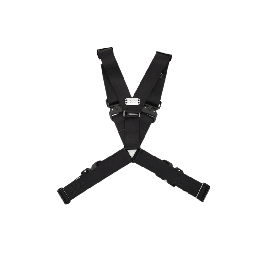 #01 Harness Black - FestivalStuff