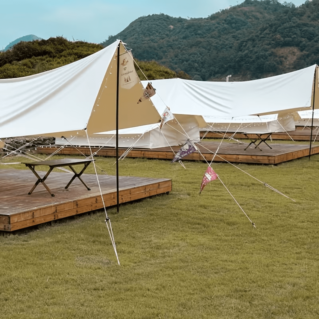 10er Set Stahl Zeltheringe 30cm - FestivalStuff