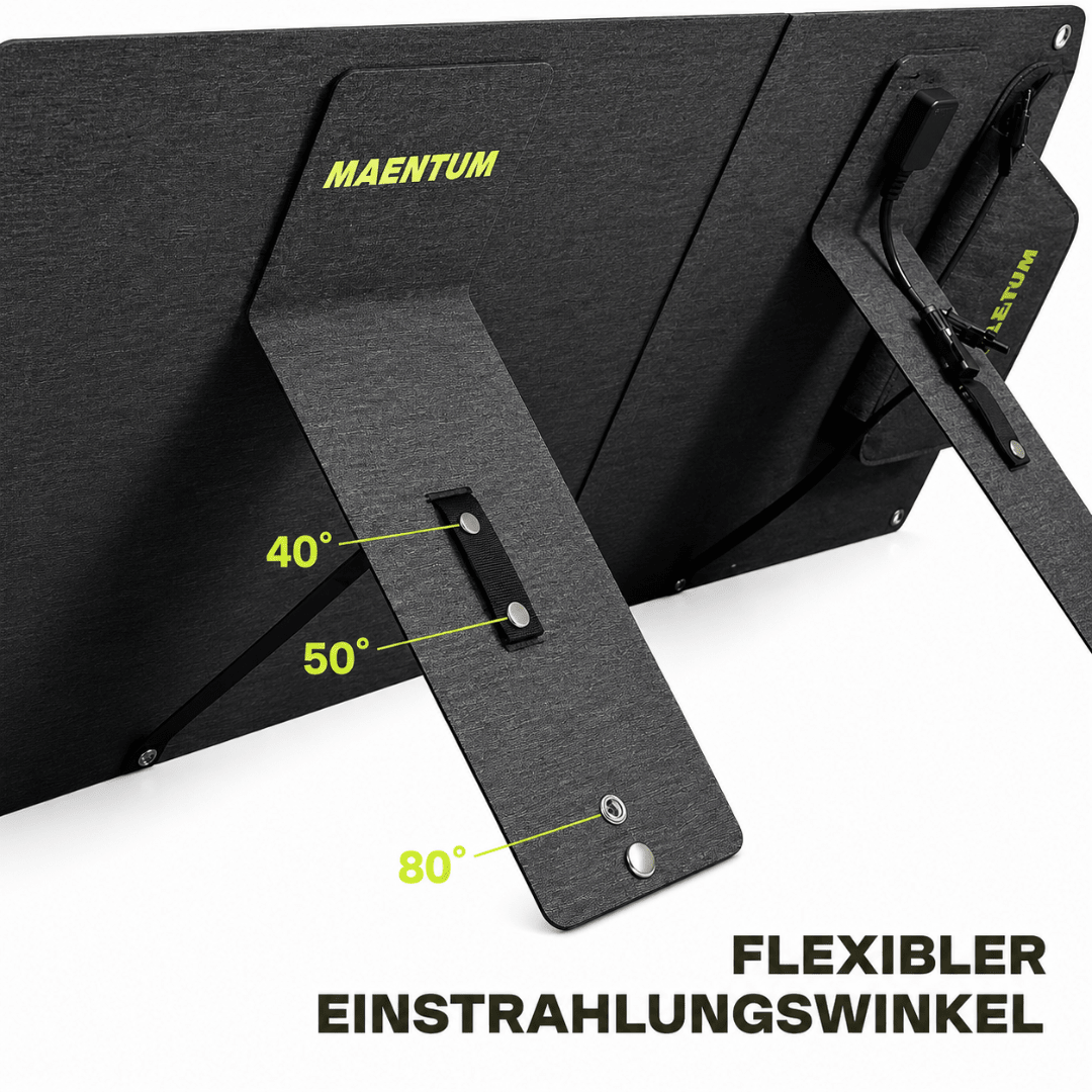 240W Faltbares Solarpanel 2.0 - FestivalStuff