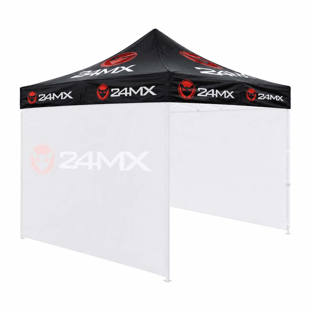 24MX Zeltdach 3x3 m Schwarz (Nur Dach) - FestivalStuff