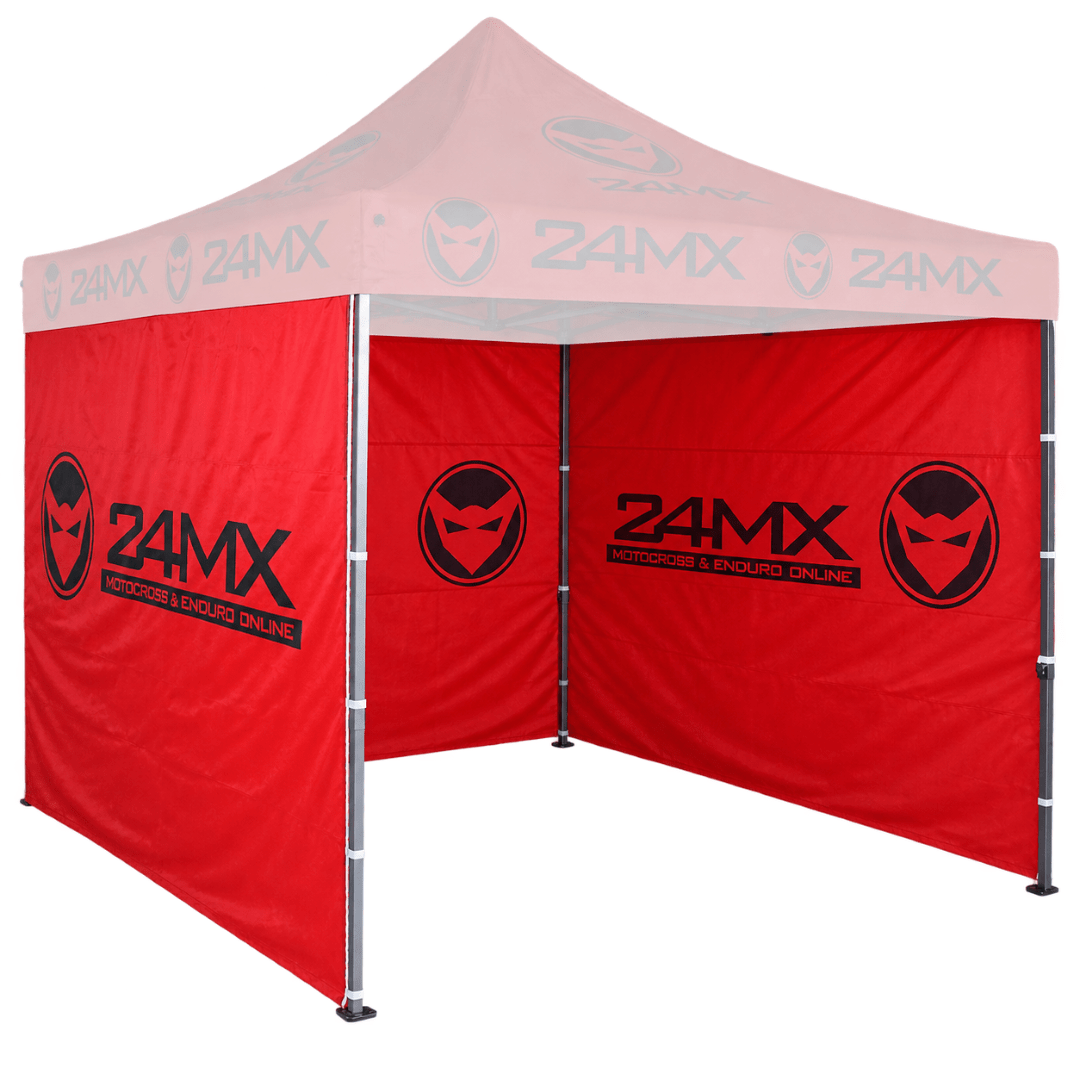 24MX Zeltwände 3er-Set Rot - FestivalStuff