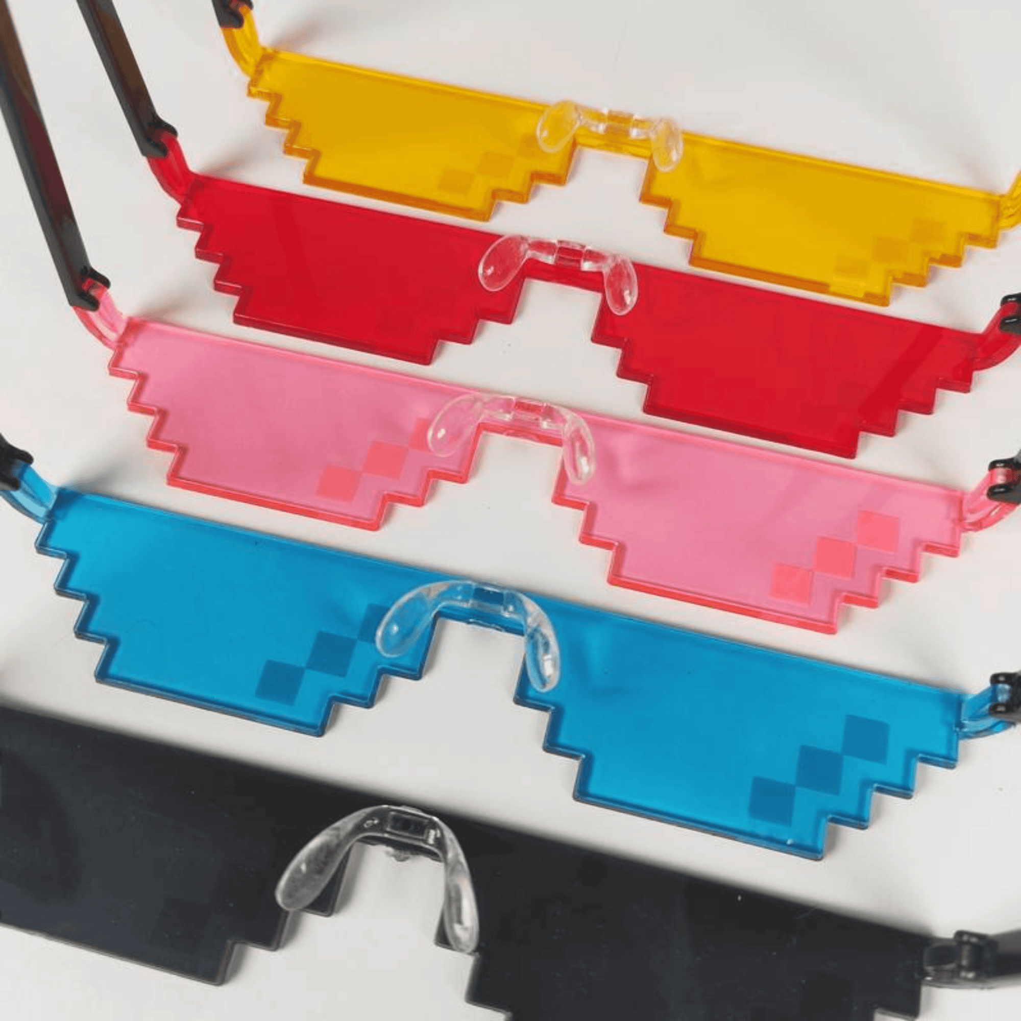 2D Pixel Brille - FestivalStuff