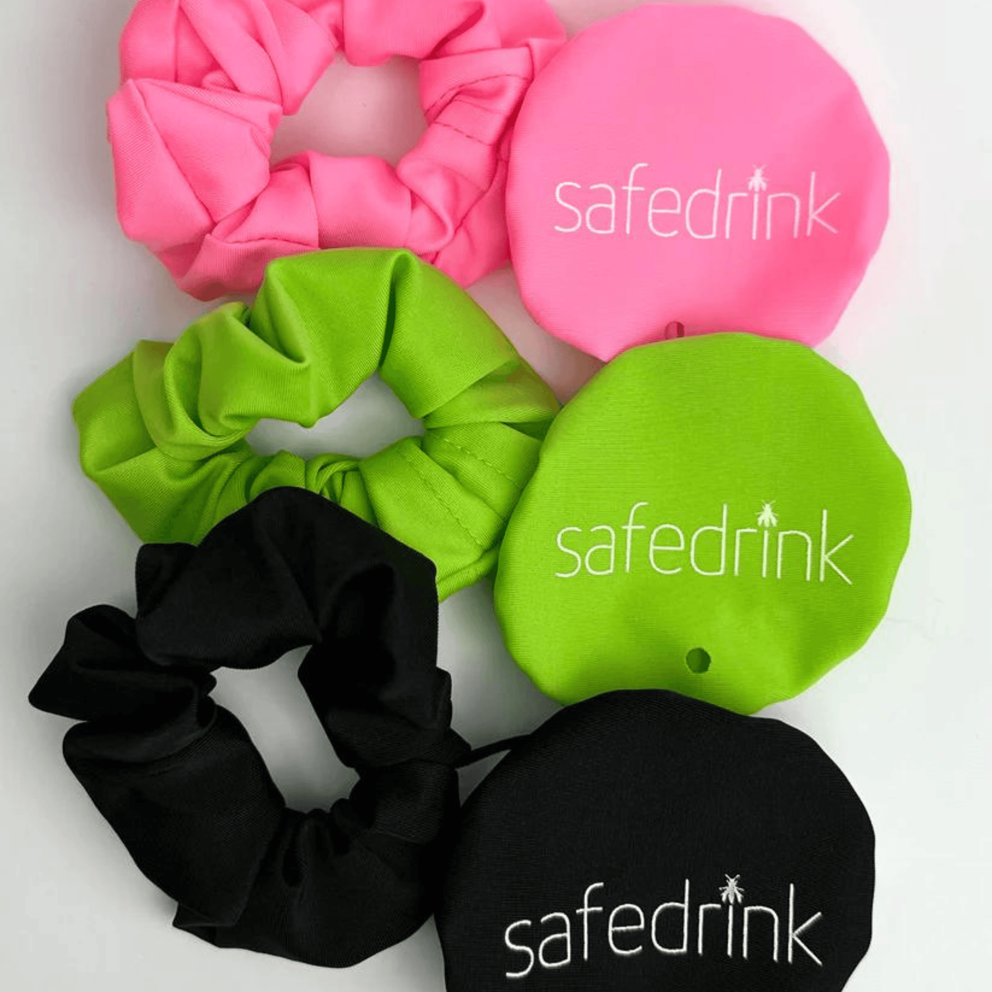 Savedrink Scrunchie Set Multicolor - FestivalStuff