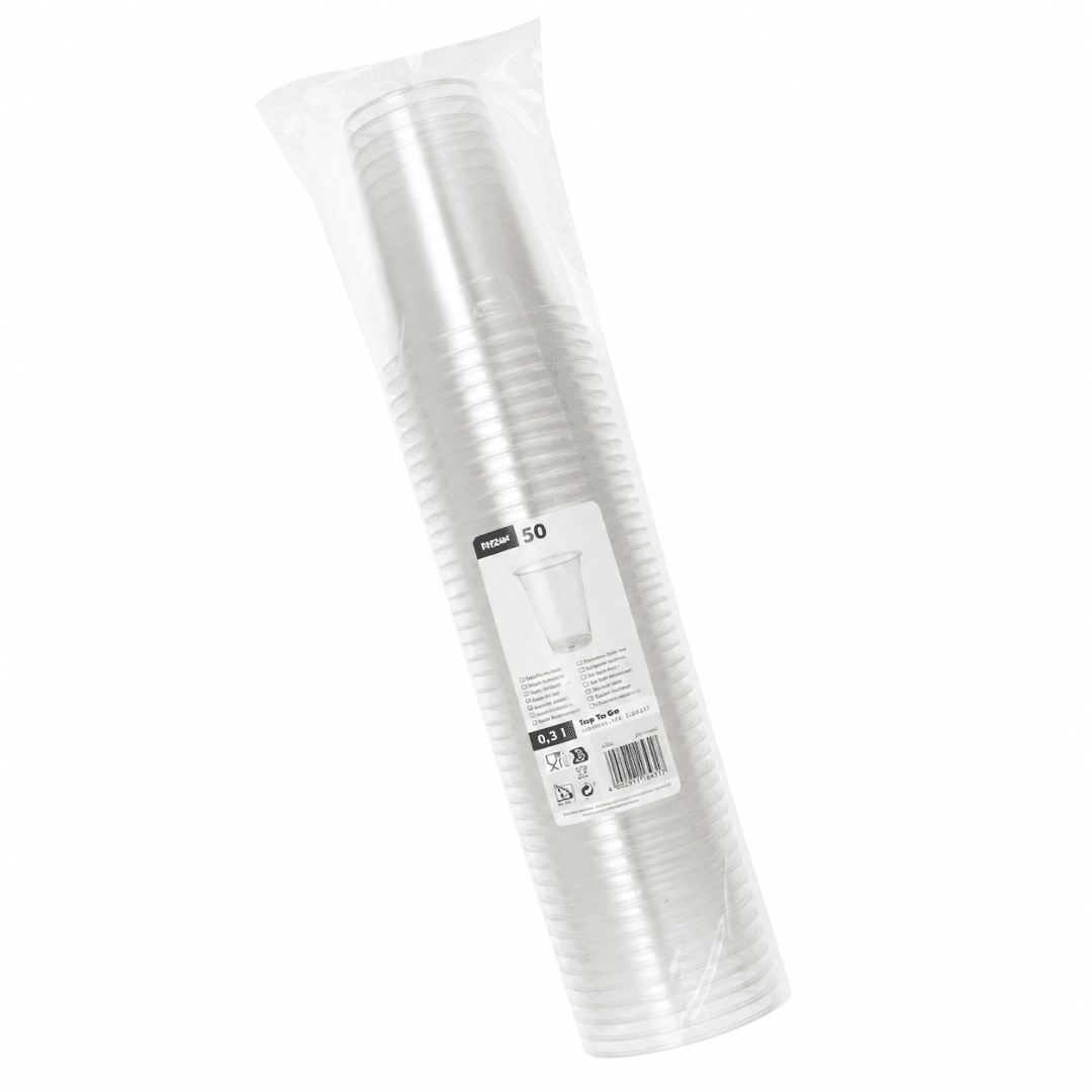 50 PET Hurricane Becher 0,3 l - FestivalStuff