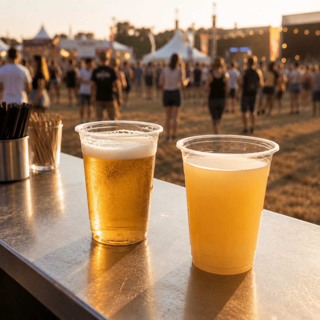 50 PET Hurricane Becher 0,3 l - FestivalStuff