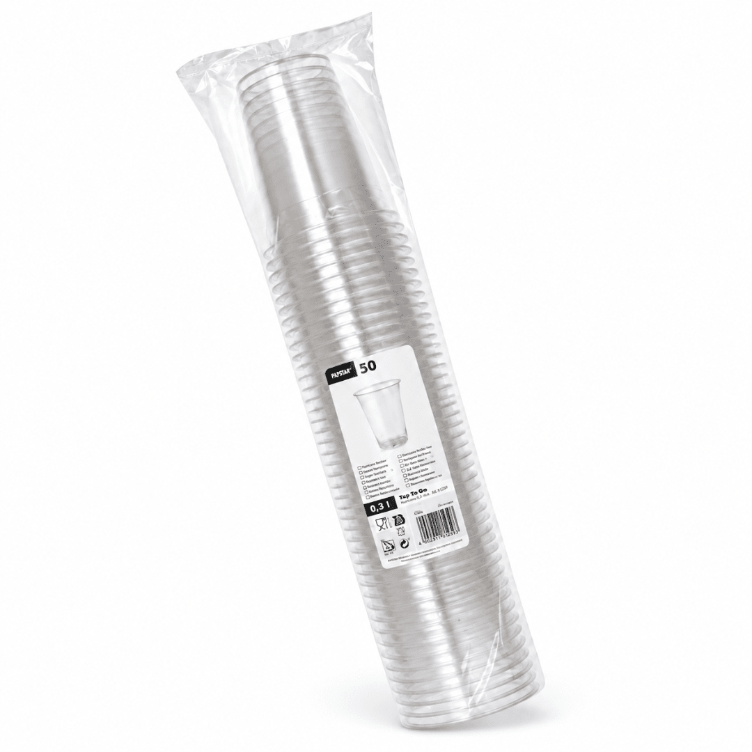50 PET Hurricane Becher 0,3 l - FestivalStuff