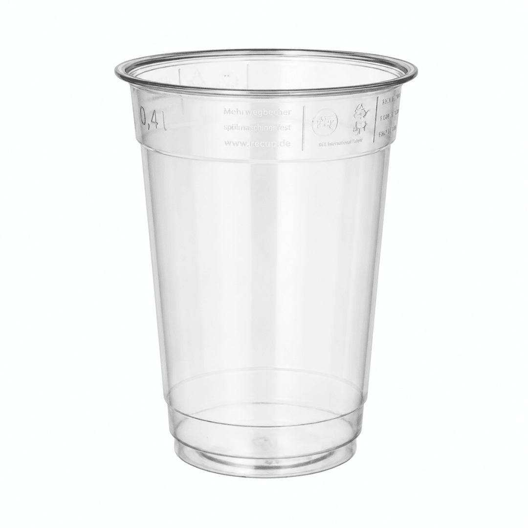 50 PET Hurricane Becher 0,4 l - FestivalStuff