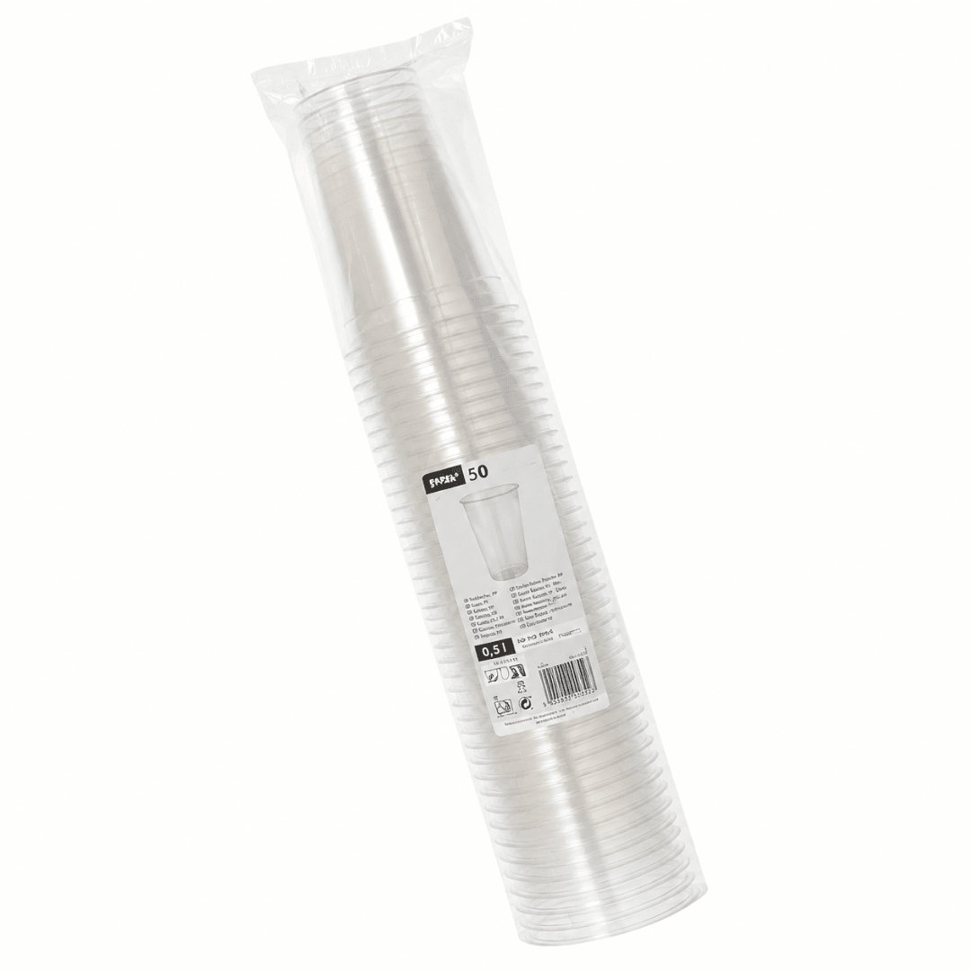 50 PET Hurricane Becher 0,4 l - FestivalStuff