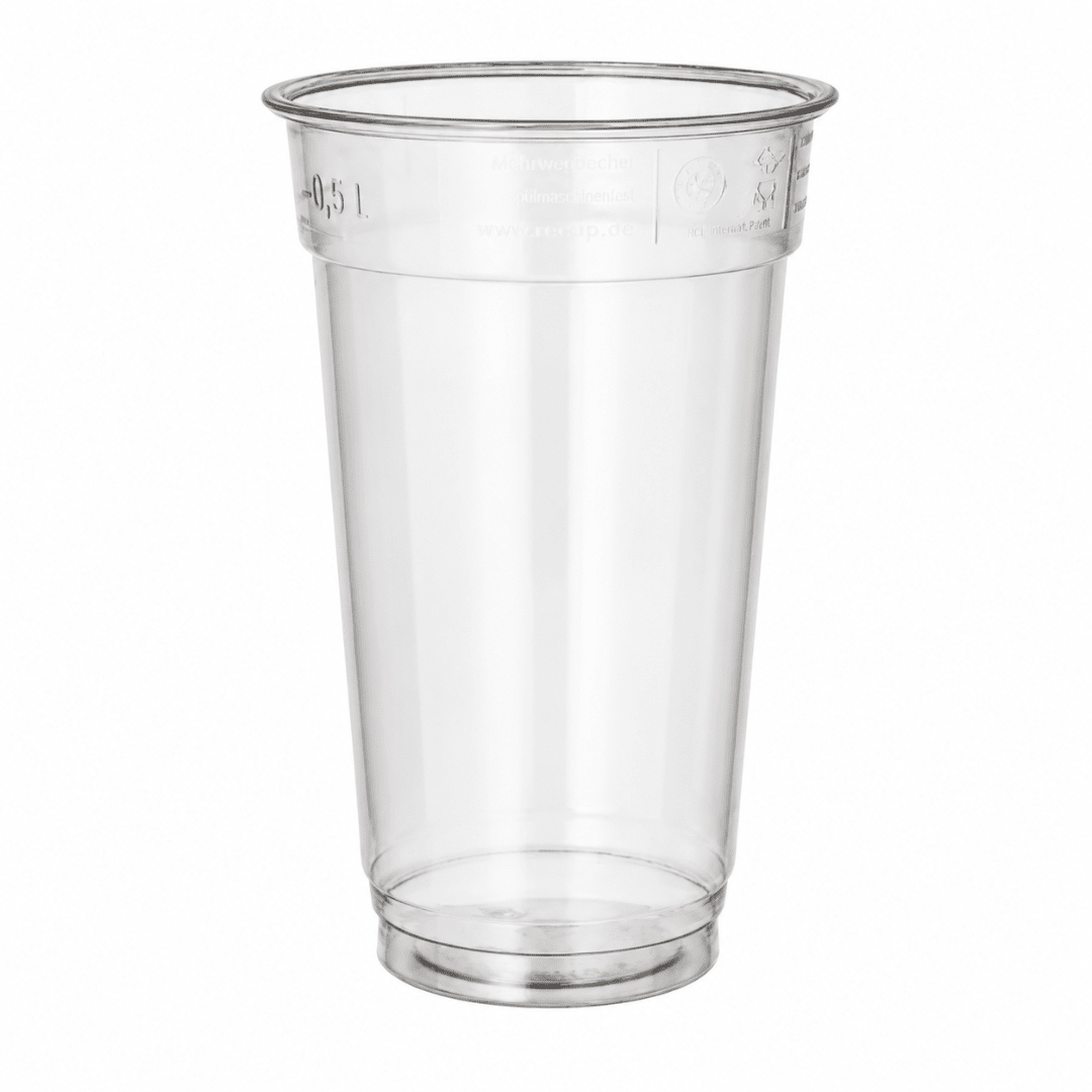 50 PET Hurricane Becher 0,5 l - FestivalStuff