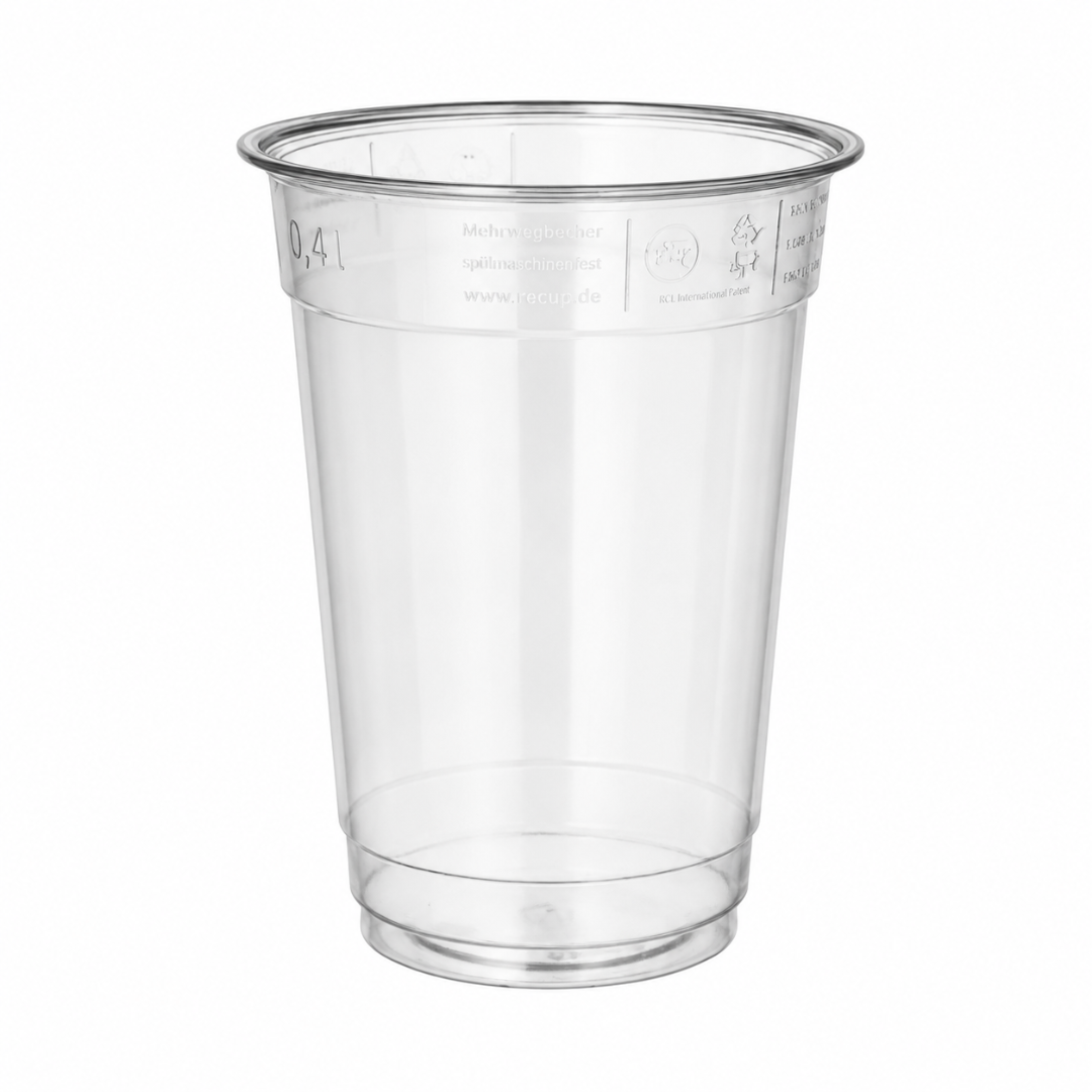 50 PET Hurricane Becher 0,4 l
