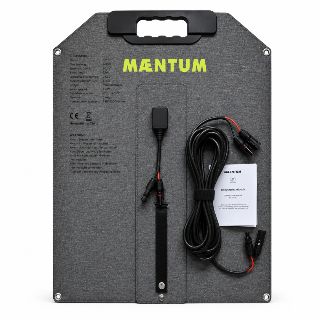 50W Faltbares Solarpanel 2.0