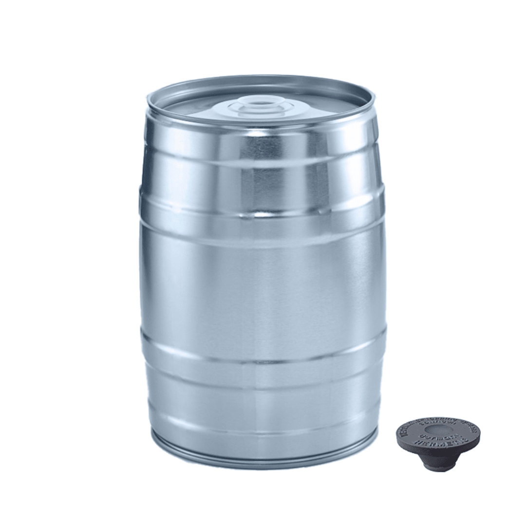 5L Blankofass mit Stopfen - FestivalStuff