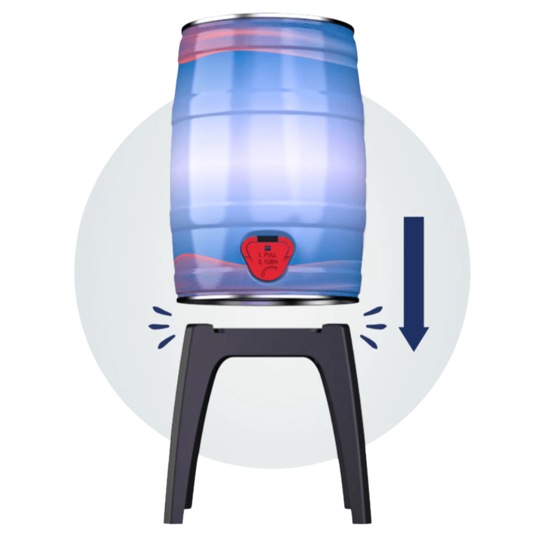 5L - Partyfass Halterung - FestivalStuff