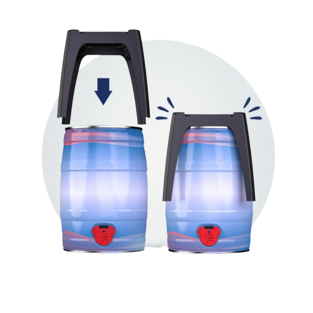 5L - Partyfass Halterung - FestivalStuff