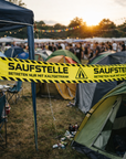Absperrband Saufstelle 55m Party Banner